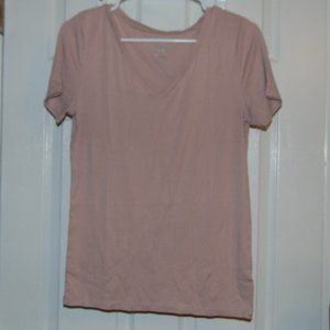 Women's Pink Short Sleeve T-Shirt